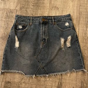 Jean skirt